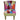 fransk stol 2 stk. med patchwork-design stof