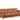 3 pers. sofa med 2 manuelle hvilestole i Cognac PU