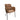 Spisestol Daniel - cognac stof