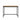 Skrivebord i Walnut Look og Stel i Metal Grey