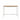 Skrivebord i Walnut Look og Stel i Metal White