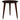 Endebord i Wood Look Espresso farvet