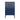 Accent bord med 1 dør i Metal Navy