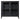Dalby Skab - Sort house nordic