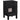 Natbord med 1 skuffe i Pine Black