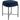 Taburet i Velvet Dark Blue