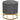 Taburet i Velvet Grey