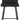 Barchair 2 Pack Black Velvet Black Metal