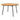 Havebord Cleveland Spisebord - Natur / Sort