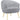 Accent stol i Teddy Grey