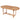 havebord 180x90x75 cm massivt teaktræ