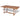 havebord 180x90x75 cm massivt teaktræ