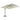 haveparasol m. transportabel fod sandfarvet
