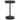 havebord 60,5x106 cm polyrattan sort