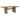 havebord 200x100x74 cm polyrattan brun