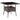 havebord polyrattan brun