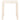 havebord 79x65x72 cm plastik hvid