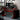 gamerbord med LED-lys og Z-formede ben 110x60x75 cm sort