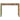 konsolbord 110x35x76 cm massivt genbrugstræ