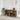 skobænk 103x30x48 cm konstrueret træ Brun egetræ