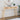 konsolbord 105x30x75 cm massivt fyrretræ naturlig rattan hvid