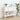 konsolbord 100x35x75 cm massivt fyrretræ hvid