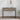 konsolbord 105x30x75 cm konstrueret træ og jern sort