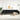 L-formet sovesofa 275x140x70 cm stof sort