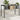 havebord med glastop 115x54x74 cm polyrattan sort