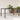 havebord med glastop 150x90x75 cm polyrattan sort