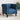 Chesterfield-sofastol stof blå