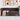 2-personers Chesterfield-sofa stof mørkebrun