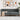 3-personers Chesterfield-sofa stof mørkegrå