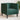 Chesterfield-sofastol fløjl mørkegrøn