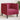 Chesterfield-sofastol fløjl vinrød