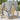 solseng med tag og gardiner polyrattan beige