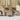 2-personers havesofa med bord og skamler polyrattan beige