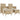 2-personers havesofa med bord og skamler polyrattan beige