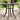 havebord 53x53x53 cm støbt aluminium sort