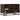 skobænk 84x40x53,5 cm konstrueret træ metal brun egetræsfarve