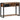 konsolbord 100x35x75 cm massivt genbrugstræ flerfarvet