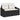 Sofa Sæt med pude med opbevaring 7 pcs Sort og Cream polyrattan