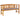 bænk Naturlig Olie Finish 157 x 46 x 82,5 cm Massivt Akacietræ