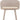Spisestuestol 2 Pakke Beige