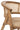 Spisestol Ålborg - teak m/naturflet