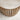 Hjørnebord Model Køln Ø40 cm - marmorplade - teak - 45 cm høj