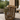 Lanterne Vertical str. M - naturflet med reb og glas