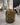 Lanterne Weaving str. M - naturflet med reb og glas