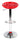 Barstol Lotus - rød